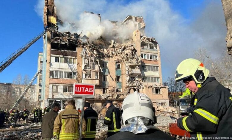 مغربی یوکرینی شہر ٹرنوپل پر بڑے روسی فضائی حملے، کم ازکم پچیس افراد ہلاک