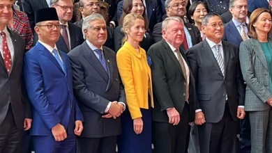 برسلز میں "میری ٹائم انفراسٹرکچر کے تحفظ" اجلاس میں نائب وزیراعظم اسحاق ڈار کی شرکت— متعدد ممالک کے ساتھ اہم ملاقاتیں