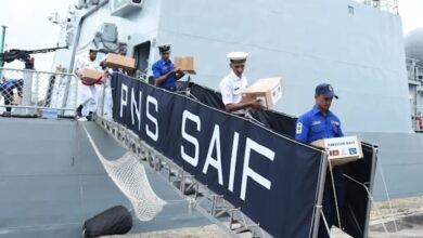 پاک بحریہ کے جہاز PNS SAIF کی سری لنکا میں طوفانی امداد: متاثرہ کمیونٹیز کی مدد کے لیے فوری انسانی امداد فراہم