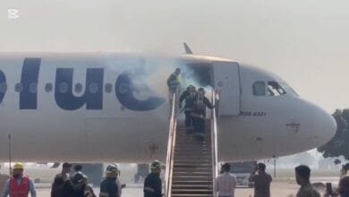 پاکستان کے صوبہ پنجاب لاہور میں علامہ اقبال انٹرنیشنل ایئرپورٹ لاہور پر فل اسکیل فائر ایمرجنسی مشق 2025 کامیابی سے مکمل