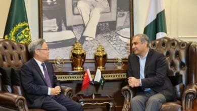 اسلام آباد: وفاقی وزیر داخلہ محسن نقوی اور چینی سفیر جیان زیڈونگ کی ملاقات