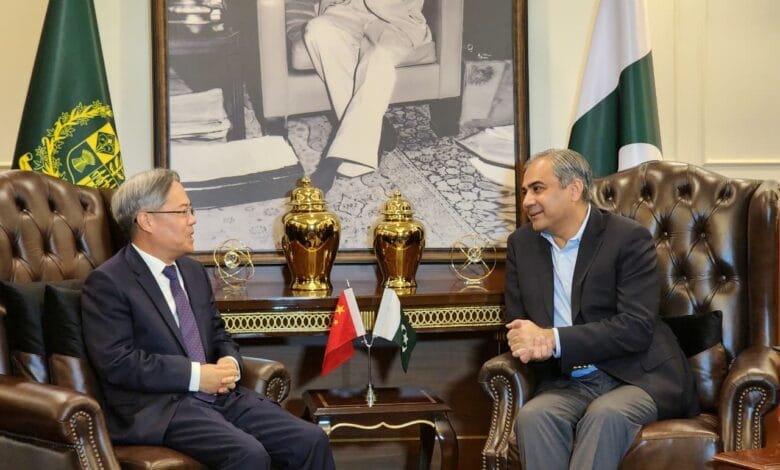 اسلام آباد: وفاقی وزیر داخلہ محسن نقوی اور چینی سفیر جیان زیڈونگ کی ملاقات