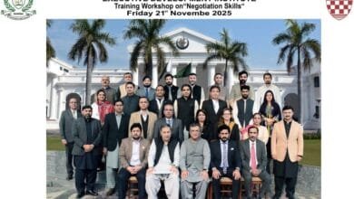 لاہور میں NSPP کے ایگزیکٹو ڈویلپمنٹ انسٹی ٹیوٹ کی جانب سے "گفت و شنید کی مہارت" پر جامع تربیتی ورکشاپ کا انعقاد