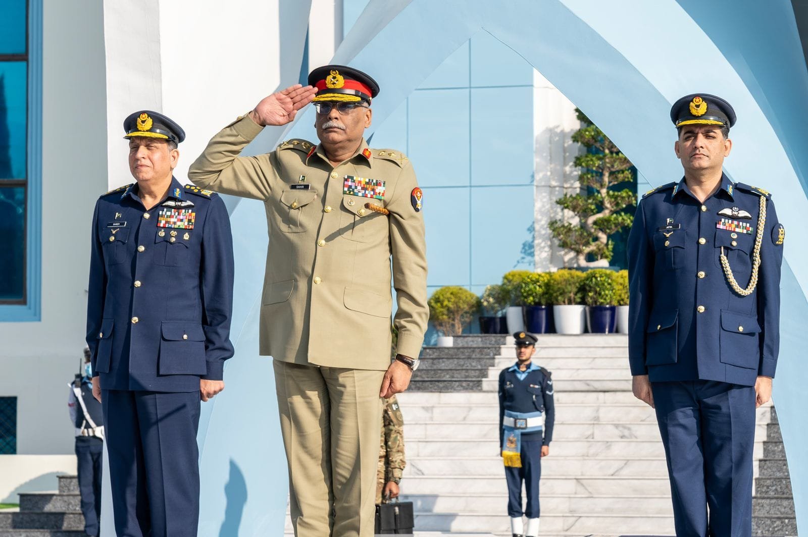 چیئرمین جوائنٹ چیفس آف اسٹاف کمیٹی جنرل ساحر شمشاد مرزا کا الوداعی دورہ