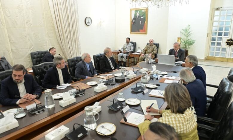 وزیرِاعظم شہباز شریف سے ایران کی سپریم نیشنل سیکیورٹی کونسل کے سیکریٹری علی اردشیر لاریجانی کی ملاقات