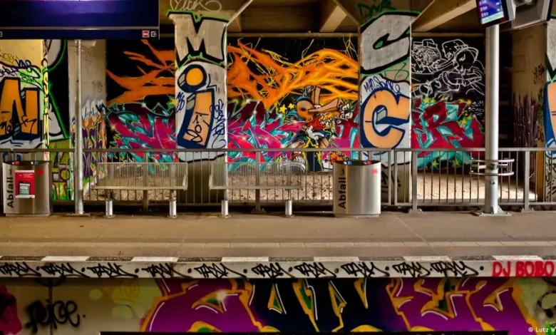 جرمنی کا ریلوے گرافیٹی سے سب سے زیادہ متاثرہ شہر پھر برلن