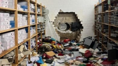 جرمنی میں بہت بڑی بینک ڈکیتی، ملزم 30 ملین یورو کے برابر نقد رقوم اور زیورات لے اڑے