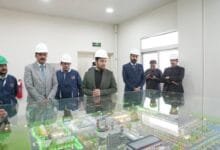 صوبائی وزیر توانائی ملک فیصل ایوب کھوکھر کا پنجاب تھرمل پاور پلانٹ کا دورہ