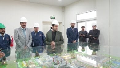 صوبائی وزیر توانائی ملک فیصل ایوب کھوکھر کا پنجاب تھرمل پاور پلانٹ کا دورہ