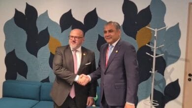 Federal Minister for Interior and Narcotics Control Mohsin Naqvi visits Belgium, holds important meeting with Belgian counterpart Bernard Quintin