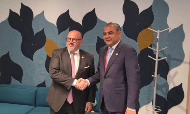 Federal Minister for Interior and Narcotics Control Mohsin Naqvi visits Belgium, holds important meeting with Belgian counterpart Bernard Quintin