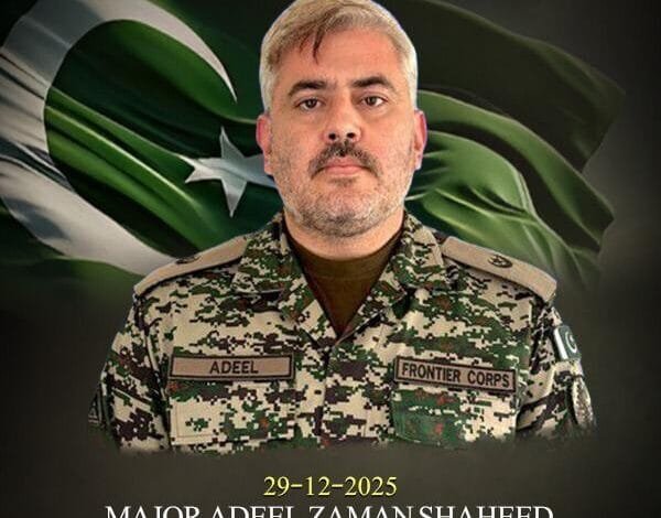 باجوڑ میں سیکیورٹی فورسز کا انٹیلی جنس بیسڈ آپریشن، پانچ بھارتی اسپانسرڈ خوارج ہلاک، میجر عدیل زمان شہید