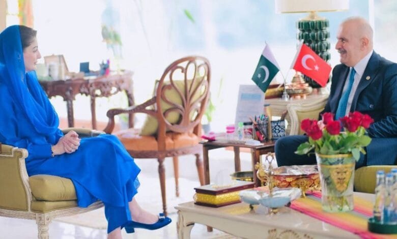 وزیراعلیٰ مریم نواز شریف سے ترک رکن پارلیمان برہان کایاترک کی ملاقات، باہمی تعلقات اور مشترکہ تعاون پر تبادلہ خیال