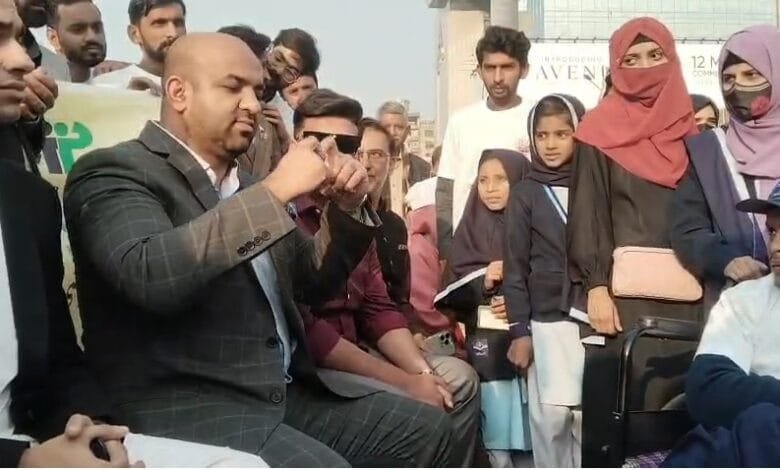 خصوصی افراد کا عالمی دن، لبرٹی چوک میں فرینڈشپ سرکل، وزیر تعلیم کی خصوصی شرکت