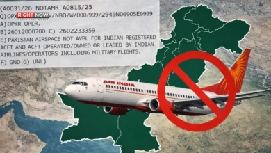 پاکستان نےبھارتی طیاروں کے لیے فضائی حدود کی پابندی می‍ں توسیع کردی