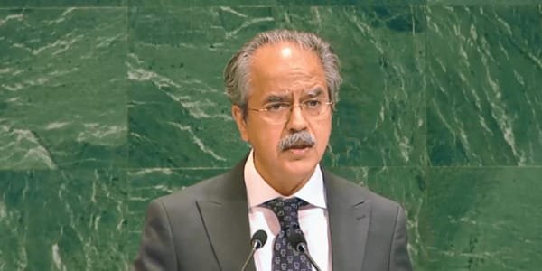 بین الاقوامی قانون کی حکمرانی امن، انصاف اور کثیرالجہتی کی بنیاد ہے، سفیر عاصم افتخار احمد