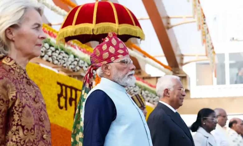 بھارت،یورپی یونین کے درمیان آزاد تجارتی معاہدے پر دستخط