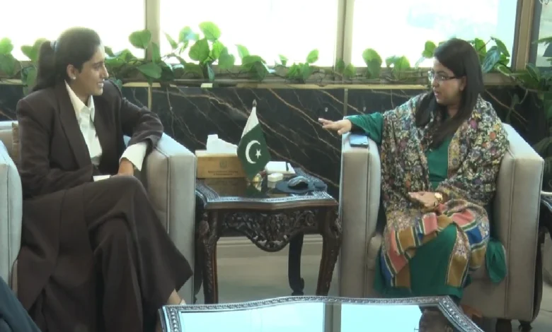 وفاقی وزیرشزا فاطمہ سے داماک پراپرٹیز کے وفد کی ملاقات،ڈیجیٹل تعاون اور امکانات پر تبادلہ خیال