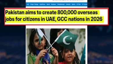 پاکستان کا 2026 میں خلیج تعاون کونسل کے ممالک میں 8 لاکھ شہریوں کے لیے روزگار کے مواقع پیدا کرنے کا ہدف