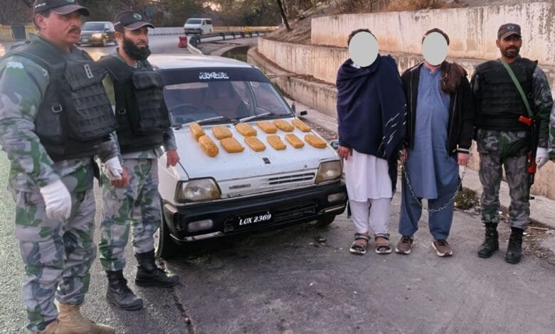 پنجاب کاؤنٹر نارکوٹکس فورس کی منشیات فروشوں کے خلاف بھرپور کارروائیاں جاری، دو روز میں 20 کلوگرام سے زائد منشیات برآمد، 35 ملزمان گرفتار