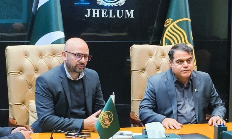 کمشنر راولپنڈی کا ضلع جہلم کا تفصیلی دورہ