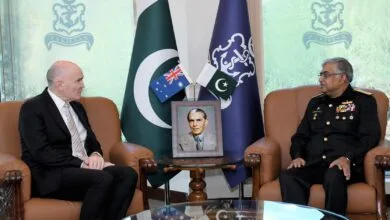 چیف آف دی نیول اسٹاف ایڈمرل نوید اشرف سے آسٹریلیا کے ہائی کمشنر کی ملاقات