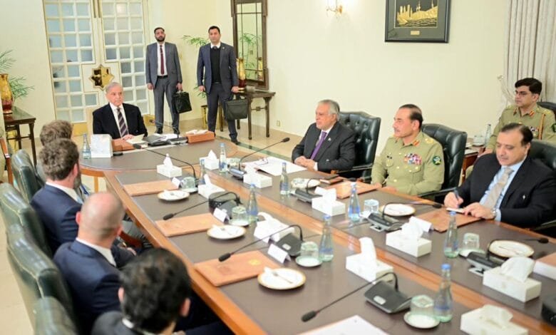 ڈیجیٹل پاکستان کے وژن کی جانب اہم پیش رفت، وزیر اعظم شہباز شریف سے ورلڈ لبرٹی فنانشل یو ایس اے کے وفد کی ملاقات