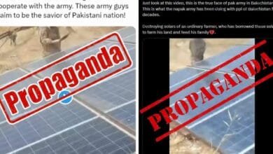 پاکستان کے خلاف بھارتی و افغان سوشل میڈیا پروپیگنڈے کی قلعی کھل گئی