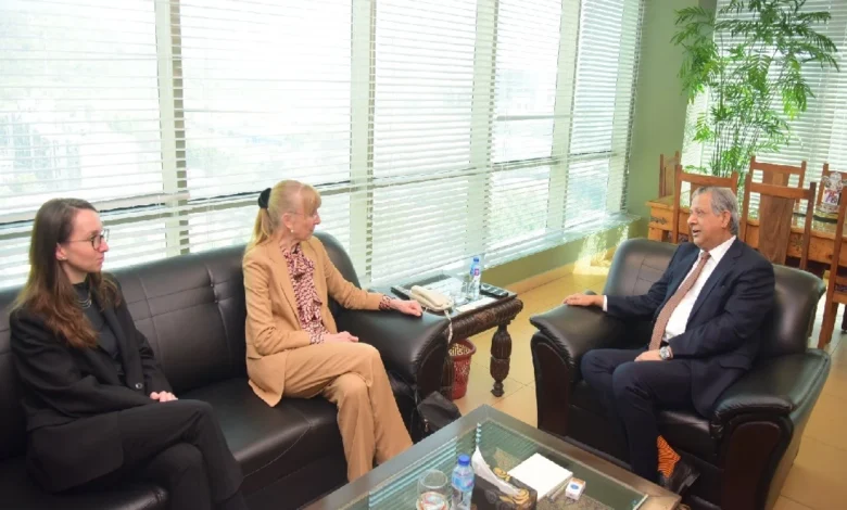 وزیر قانون اعظم نذیر تارڑ اور جرمن سفیر اینا لیپل کی ملاقات: انسانی حقوق، اقلیتوں کے تحفظ اور قانونی اصلاحات پر تفصیلی تبادلہ خیال