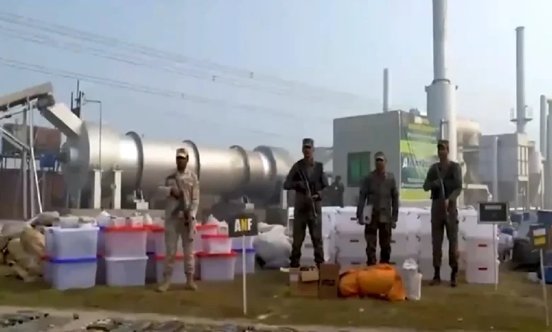 شیخو پورہ میں سالانہ منشیات تلفی کی تقریب، 18 ٹن سے زائد منشیات اور لاکھوں لیٹر شراب نذرِ آتش