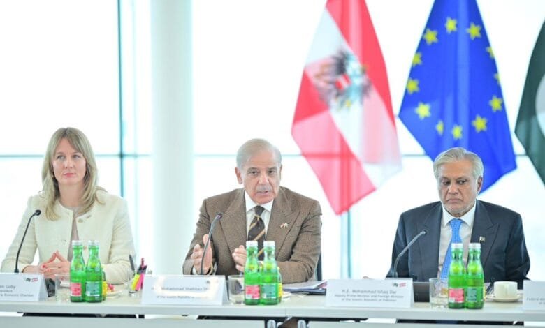 وزیراعظم شہباز شریف کی آسٹریا کے کاروباری طبقے کو پاکستان میں سرمایہ کاری کی دعوت