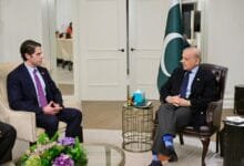 واشنگٹن ڈی سی: ڈی ایف سی کے سی ای او بنجمن بلیک کی وزیراعظم شہباز شریف سے ملاقات، سرمایہ کاری کے فروغ پر تبادلہ خیال