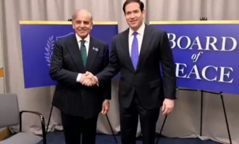 واشنگٹن میں وزیراعظم شہباز شریف کی امریکی وزیر خارجہ مارکو روبیو سے ملاقات، پاک امریکہ تعلقات کو مزید مضبوط بنانے پر اتفاق