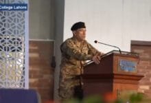 ڈی جی آئی ایس پی آر کی ایچیسن کالج لاہور میں خصوصی نشست