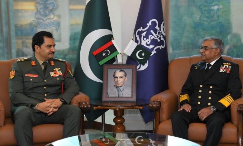 لیبیا اور پاکستان کے درمیان بحری و دفاعی تعاون کے فروغ پر اتفاق
