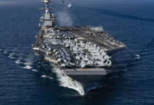 ایران کی امریکہ کو دھمکی: بحیرہ احمر میں امریکی طیارہ بردار جہاز “جرالڈ فورڈ” نشانے پر ہونے کا اعلان