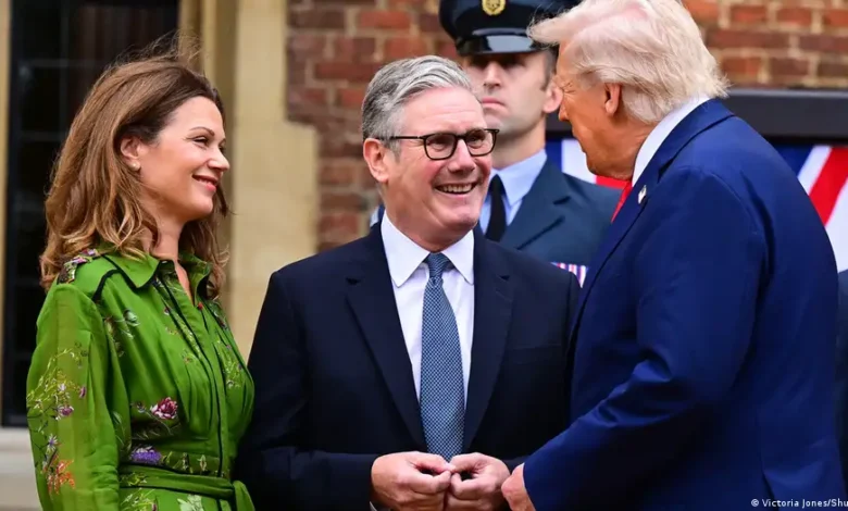 ’آپ تو ایسے نا تھے!‘، ٹرمپ کا اسٹارمر سے شکوہ