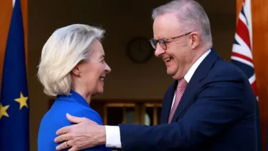 یورپی یونین اور آسٹریلیا آزاد تجارتی معاہدے پر متفق