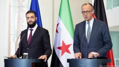 شامی پناہ گزینوں کی واپسی کا ہدف دمشق حکومت کی تجویز تھی، جرمن چانسلر کی وضاحت