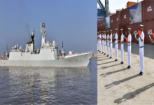پی ایل اے (نیوی) کے جہاز داچنگ کی پاک-چین مشترکہ بحری مشق سی گارڈین-4 میں شرکت کے لیے کراچی آمد، پرتپاک استقبال
