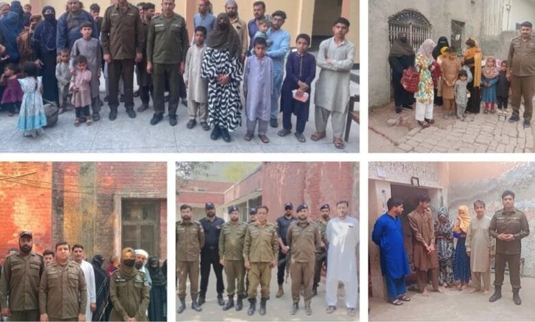 پنجاب پولیس کی صوبہ بھر میں کارروائیاں تیز: 32 ہزار 729 غیر قانونی مقیم غیر ملکی باشندے ڈی پورٹ، سکیورٹی ہائی الرٹ