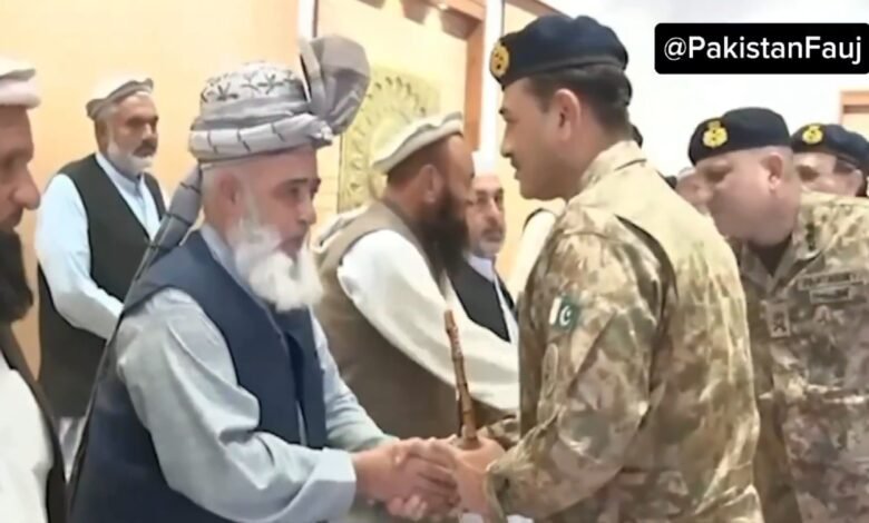 فیلڈ مارشل سید عاصم منیر کا خیبرپختونخوا کے عوام کو خراجِ تحسین، چند انتہا پسند پوری پشتون قوم کی نمائندگی نہیں کرتے