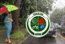 پاکستان بھر میں بارشوں اور آندھی کا نیا سلسلہ متوقع، این ڈی ایم اے کا الرٹ جاری