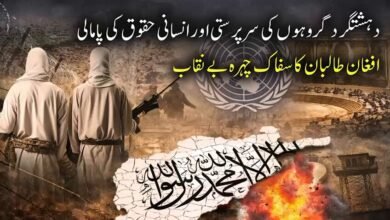 دہشتگرد گروہوں کی سرپرستی اور انسانی حقوق کی پامالی، افغان طالبان رجیم کا سفاک چہرہ بے نقاب