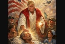 پوپ لیو کی تنقید کے بعد ٹرمپ نے اے آئی کی مدد سے خود کو عیسیٰ مسیح قرار دے دیا!