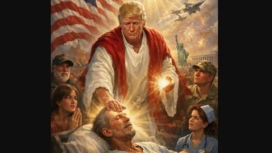 پوپ لیو کی تنقید کے بعد ٹرمپ نے اے آئی کی مدد سے خود کو عیسیٰ مسیح قرار دے دیا!