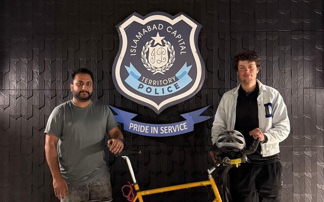 پولیس کے مطابق جمعرات کی رات اسلام آباد کے علاقے آرچرڈ سکیم سے سائیکل برآمد کی گئی