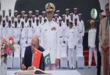 چین میں پہلی ہینگور کلاس آبدوز کی کمیشننگ، پاک بحریہ کی جدید کاری میں اہم سنگِ میل