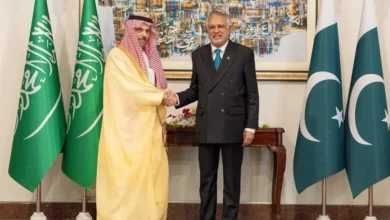 پاکستان اور سعودی وزرائے خارجہ کا مشرق وسطیٰ میں امن کے چینی منصوبے پر تبادلہ خیال