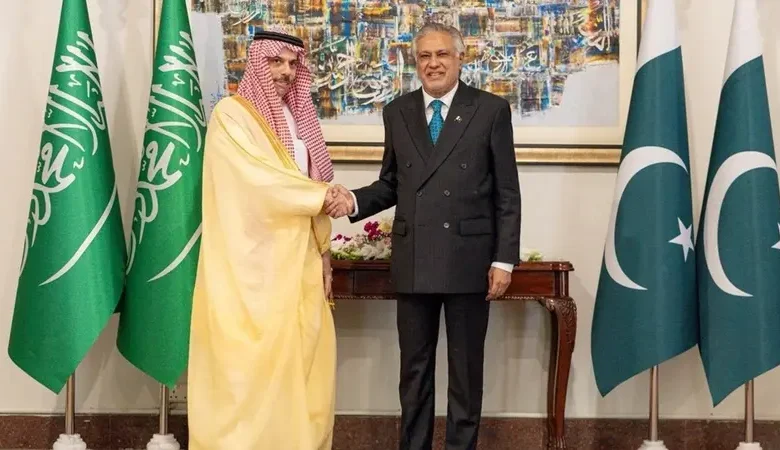 پاکستان اور سعودی وزرائے خارجہ کا مشرق وسطیٰ میں امن کے چینی منصوبے پر تبادلہ خیال